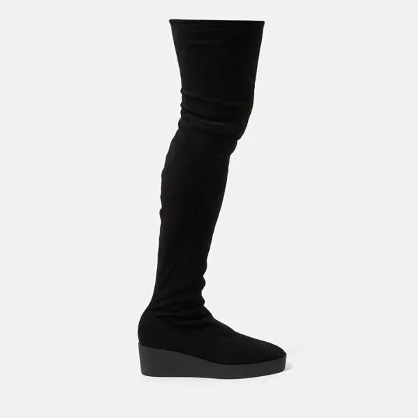 Women LORNA Suede Black Clergerie Boots and High Boots