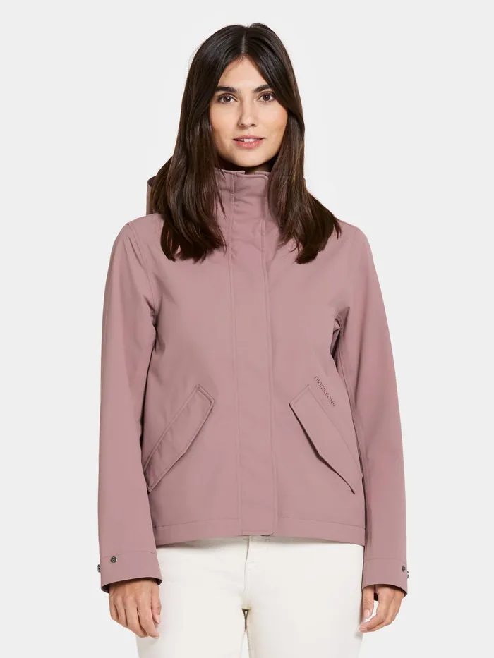 Women Mabel Jacket Faded Wine Didriksons Spring Jackets