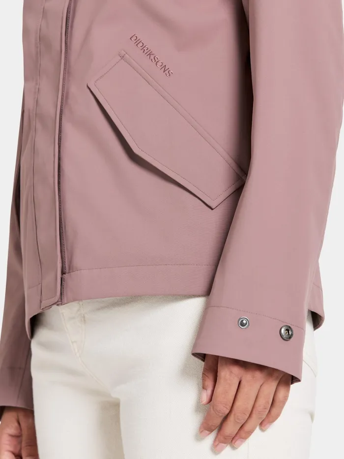 Women Mabel Jacket Faded Wine Didriksons Spring Jackets