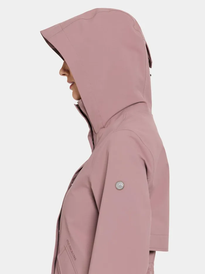 Women Mabel Jacket Faded Wine Didriksons Spring Jackets