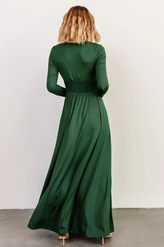 Women Maxi Dresses Baltic Born Arianna Maxi Dress Hunter Green