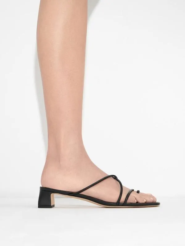 Women Meadow Strappy Toe Ring Sandals 8211 Black CHARLES and KEITH Sandals Women Meadow Strappy Toe Ring Sandals 8211 Black CHARLES and KEITH Sandals
