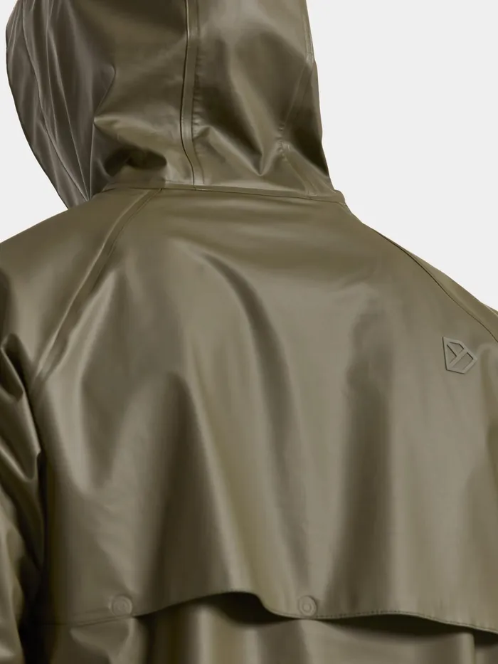 WomenMen Avon Unisex Jacket Galon Fog Green Didriksons Waterproof Jackets