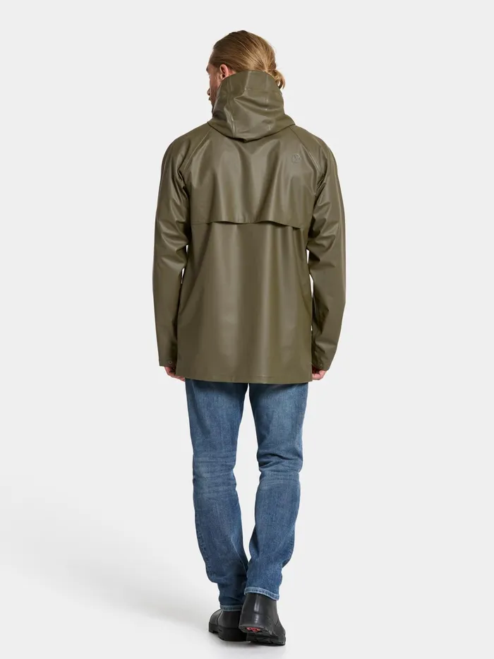 WomenMen Avon Unisex Jacket Galon Fog Green Didriksons Waterproof Jackets