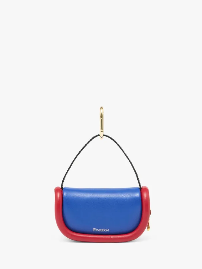 WomenMen Bumper Bag JW Anderson BUMPER7 8211 LEATHER MICRO BAG Bluered