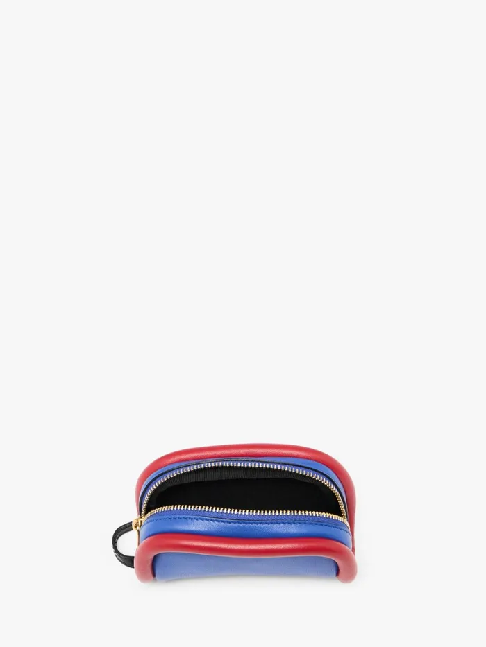 WomenMen Bumper Bag JW Anderson BUMPER7 8211 LEATHER MICRO BAG Bluered