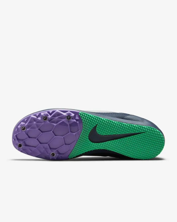 WomenMen Nike All Shoes Zoom Rival D 10 Obsidianwild Berryclear Emeraldmetallic Silver