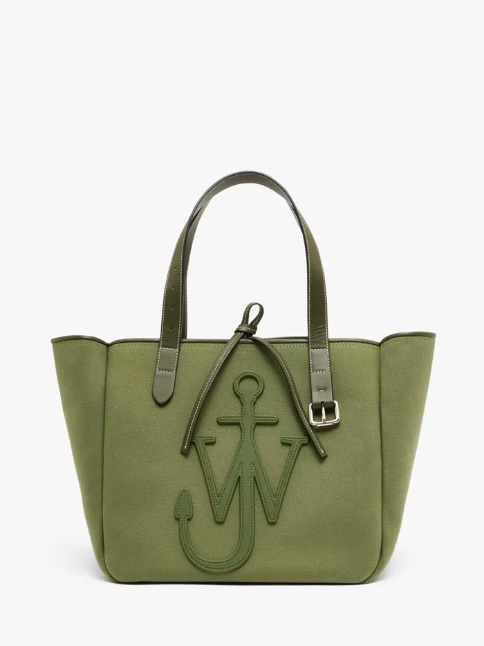 WomenMen Tote Bags JW Anderson BELT TOTE BAG 8211 DOUBLE CANVAS SHOULDER BAG Khaki WomenMen Tote Bags JW Anderson BELT TOTE BAG 8211 DOUBLE CANVAS SHOULDER BAG Khaki