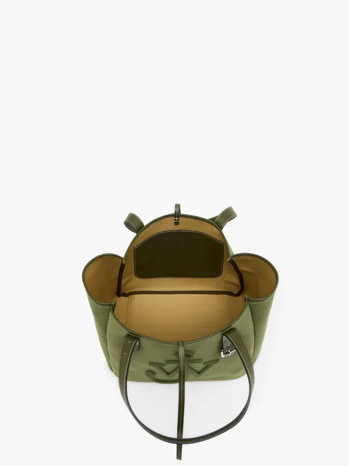 WomenMen Tote Bags JW Anderson BELT TOTE BAG 8211 DOUBLE CANVAS SHOULDER BAG Khaki WomenMen Tote Bags JW Anderson BELT TOTE BAG 8211 DOUBLE CANVAS SHOULDER BAG Khaki