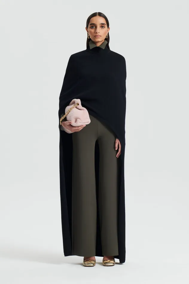 Women MICRO CREPE KNIT TROUSER SAFARI Trousers Scanlan Theodore