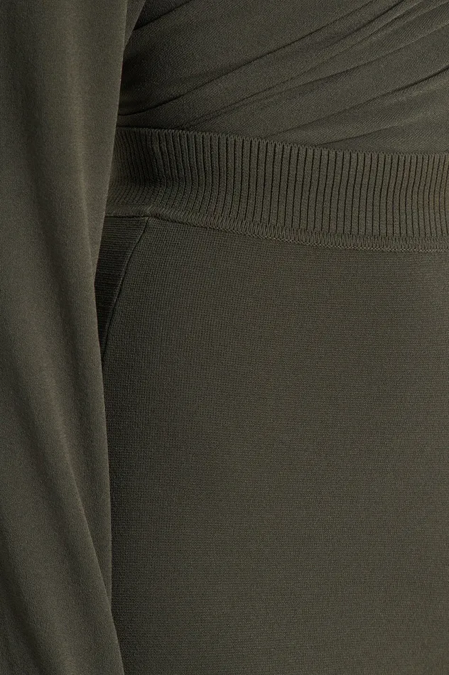 Women MICRO CREPE KNIT TROUSER SAFARI Trousers Scanlan Theodore