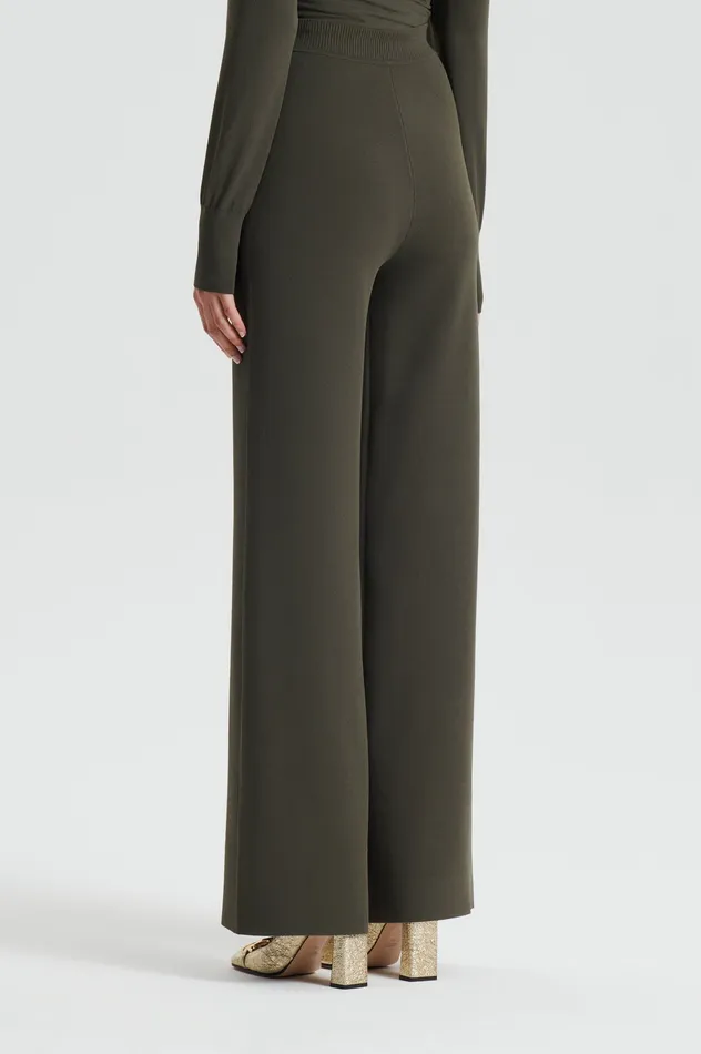 Women MICRO CREPE KNIT TROUSER SAFARI Trousers Scanlan Theodore