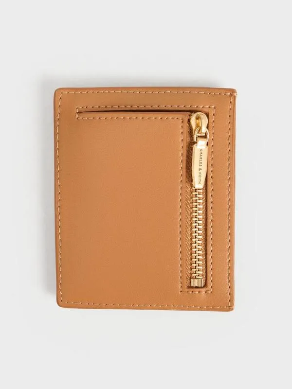 Women Midori Geometric Card Holder 8211 Toffee CHARLES and KEITH Card Holders