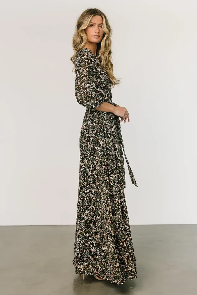 Women Mother Of The Bride Baltic Born Rebecca Maxi Dress Black Floral Women Mother Of The Bride Baltic Born Rebecca Maxi Dress Black Floral
