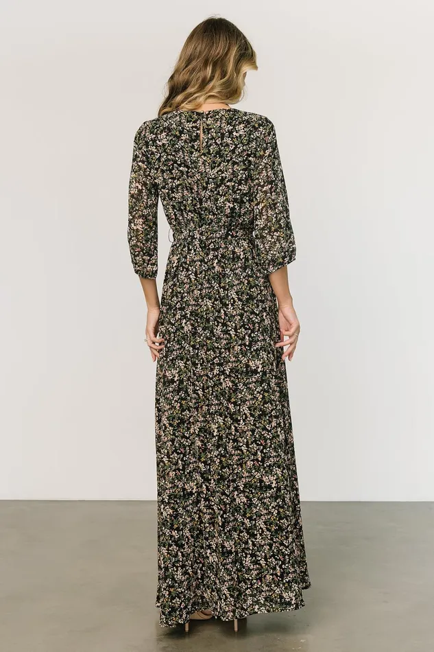 Women Mother Of The Bride Baltic Born Rebecca Maxi Dress Black Floral Women Mother Of The Bride Baltic Born Rebecca Maxi Dress Black Floral