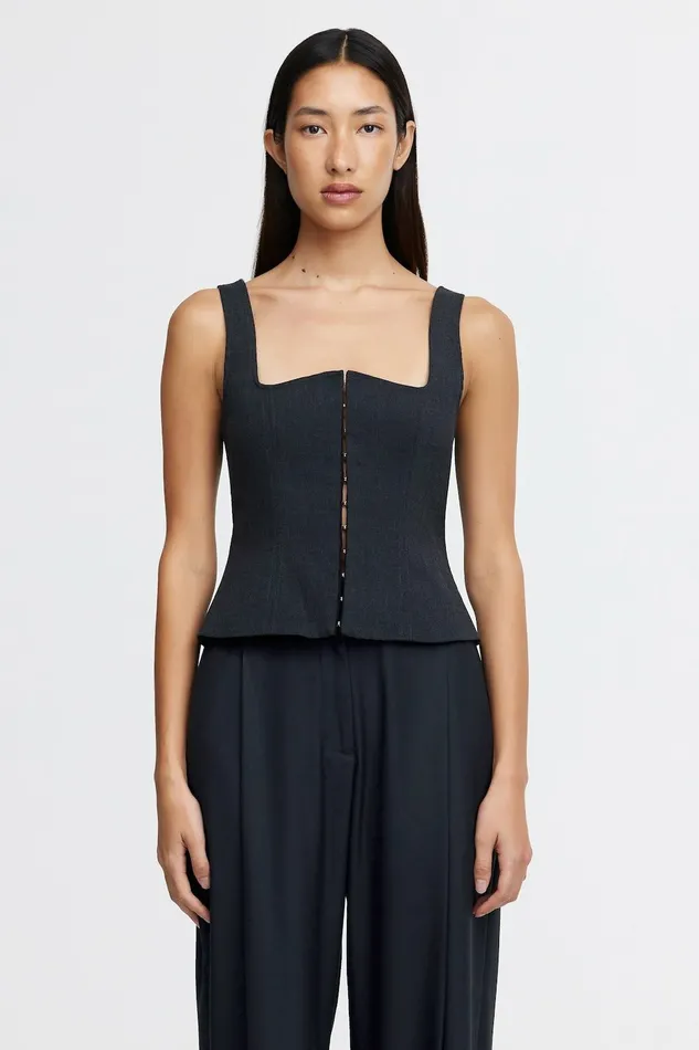 Women NEWBEWICK TOP Charcoal Acler Tops