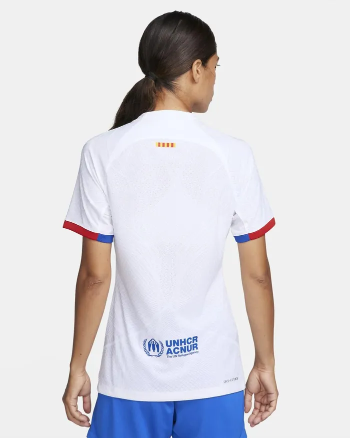 Women Nike All Clothing FC Barcelona 202324 Match Away Whiteroyal Blueuniversity Redroyal Blue