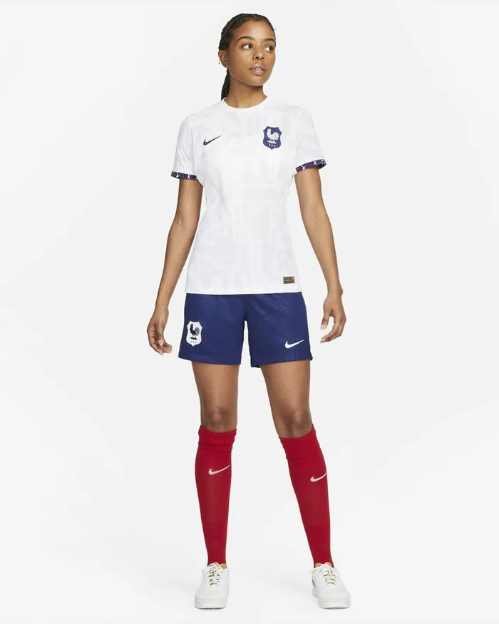 Women Nike All Clothing FFF 2023 Stadium Away Loyal Bluewhite