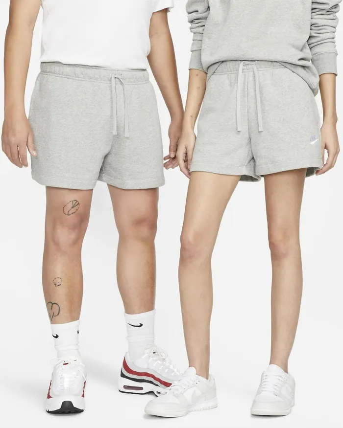 Women Nike All Clothing Sportswear Club Fleece Dark Grey Heatherwhite