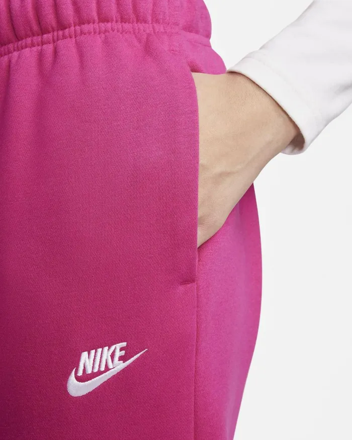 Women Nike All Clothing Sportswear Club Fleece Fireberrywhite