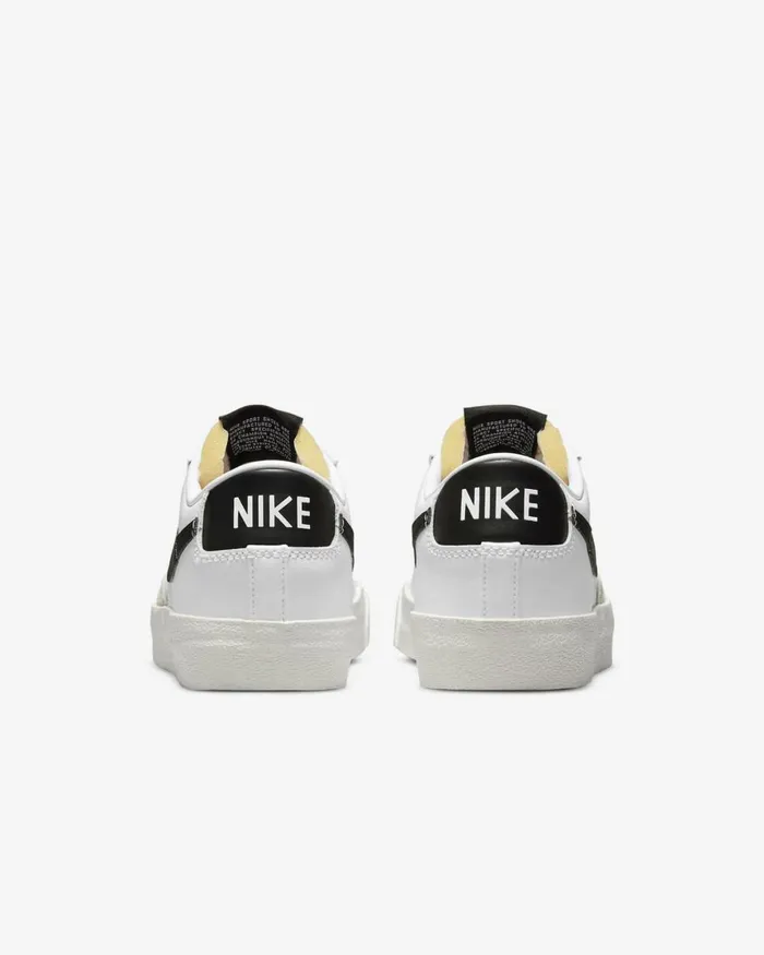 Women Nike All Shoes Blazer Low 03977 Whitesailwhiteblack