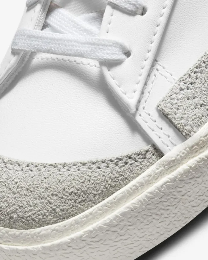 Women Nike All Shoes Blazer Low 03977 Whitesailwhiteblack