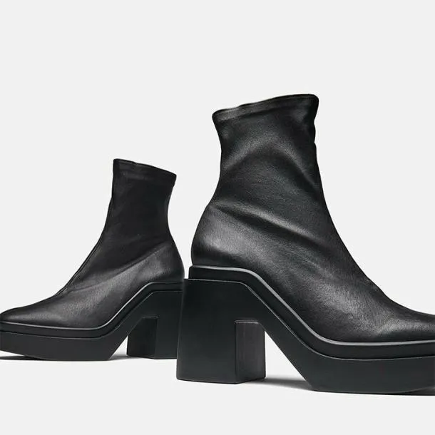 Women NINA Black With Zip Clergerie Ankle Boots
