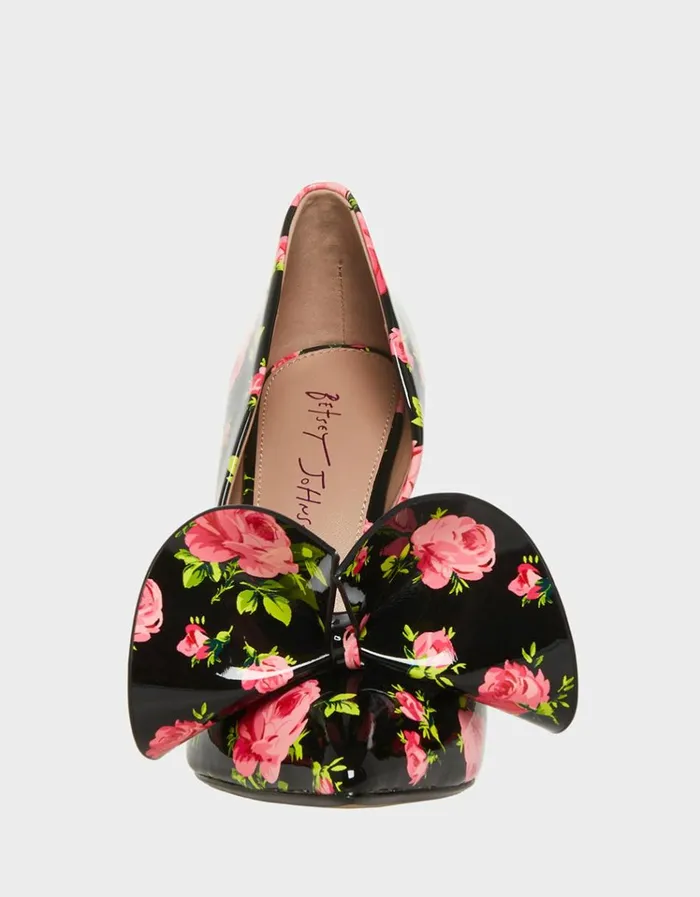 Women NOBBLEP BLACK MULTI Black Multi Betsey Johnson