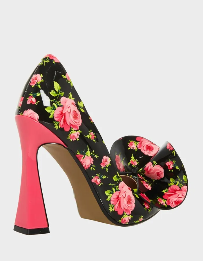 Women NOBBLEP BLACK MULTI Black Multi Betsey Johnson