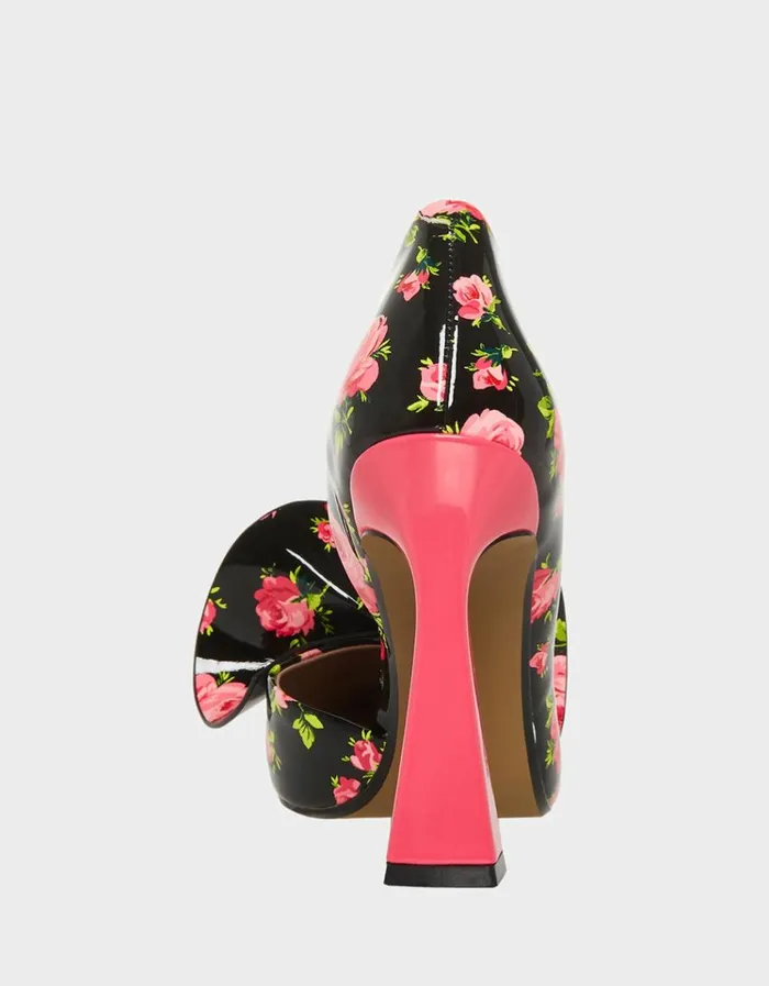 Women NOBBLEP BLACK MULTI Black Multi Betsey Johnson