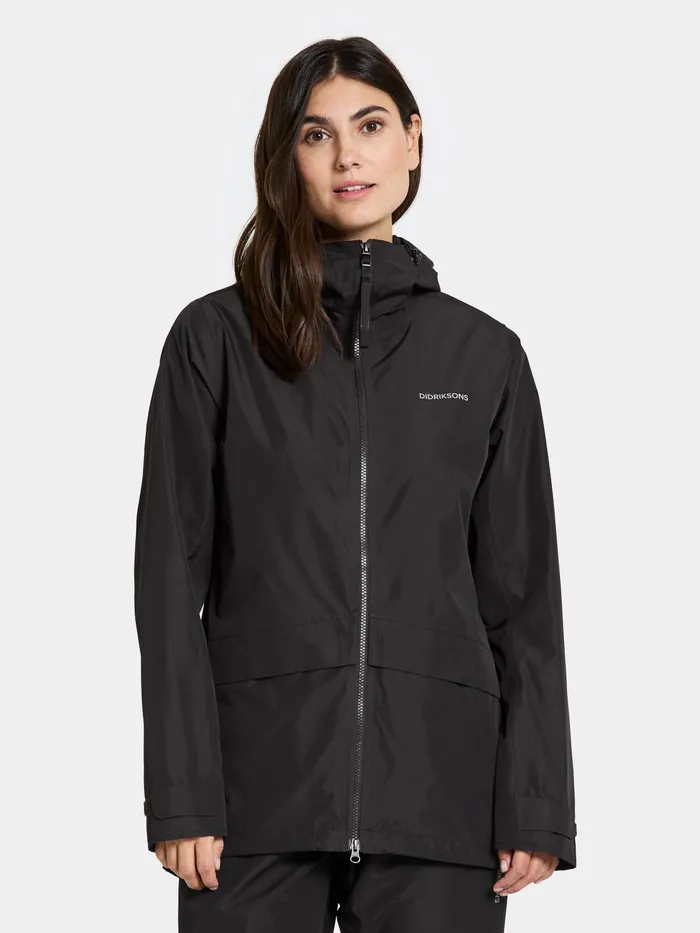 Women Nordic Jacket Black Didriksons Spring Jackets