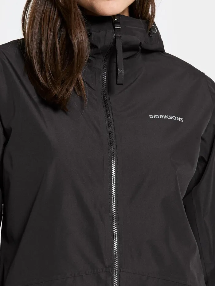 Women Nordic Jacket Black Didriksons Spring Jackets