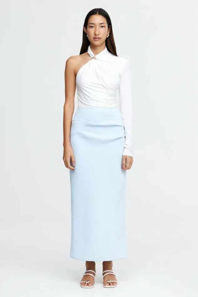 Women NORMANHILL SKIRT Baby Blue Acler Skirts