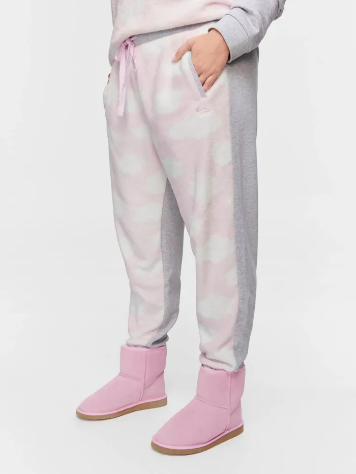 Women PA Plus Cloud Cuddle Fleece Track Pj Pant Multi Peter Alexander Pants