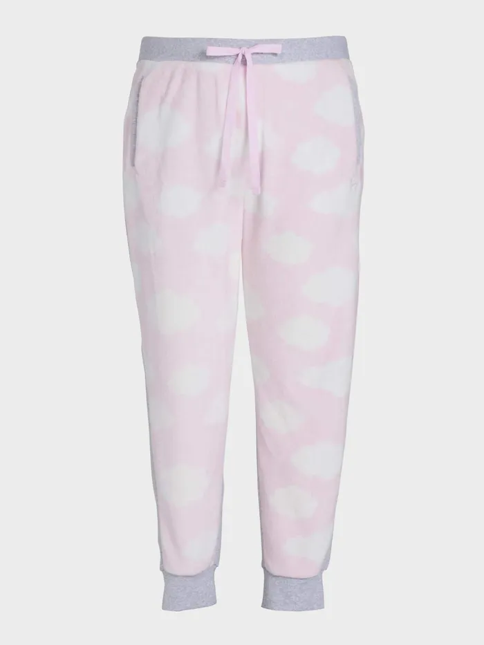Women PA Plus Cloud Cuddle Fleece Track Pj Pant Multi Peter Alexander Pants