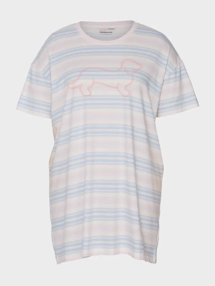 Women PA Plus Stripe Sleep Tee Multi Peter Alexander Nighties