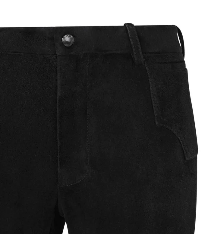 Women Pants and Shorts Tom Ford Stretch Suede Pants Black Women Pants and Shorts Tom Ford Stretch Suede Pants Black