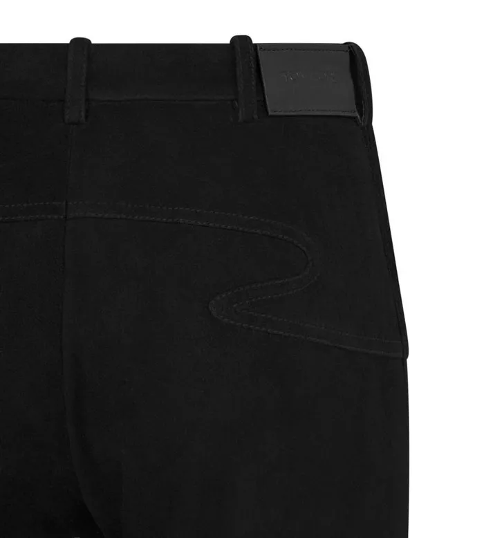 Women Pants and Shorts Tom Ford Stretch Suede Pants Black Women Pants and Shorts Tom Ford Stretch Suede Pants Black