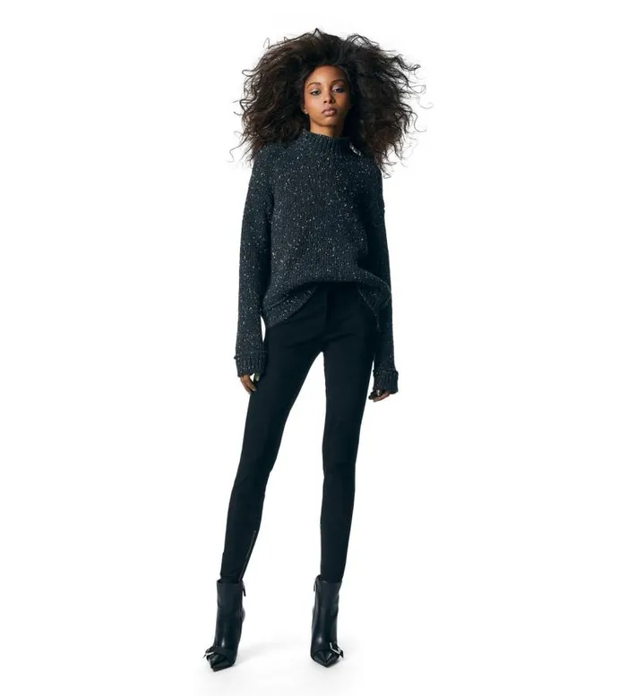 Women Pants and Shorts Tom Ford Stretch Suede Pants Black Women Pants and Shorts Tom Ford Stretch Suede Pants Black