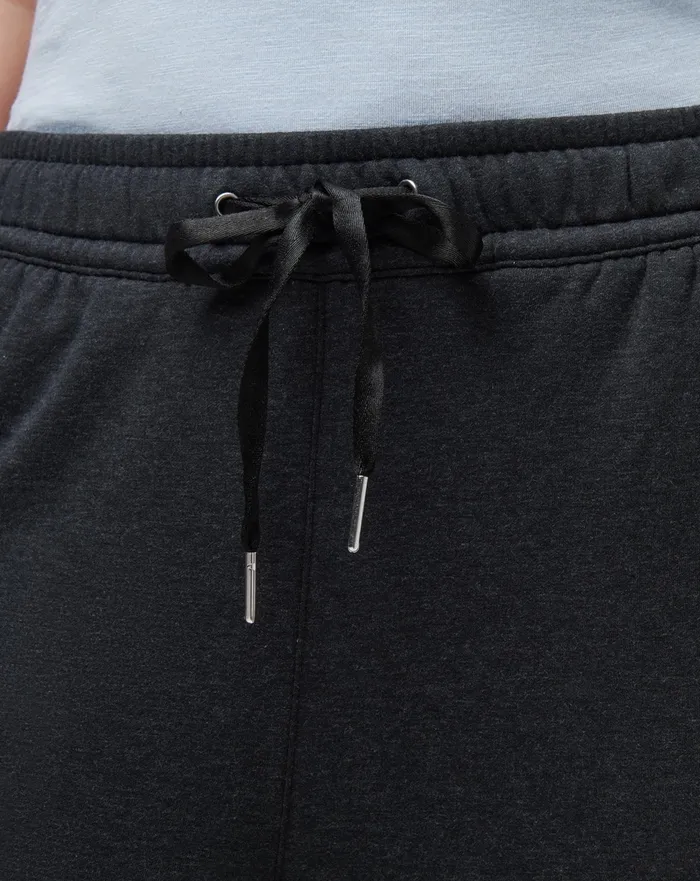 Women Pants TravisMathew USC CLOUD TIE JOGGER Heather Black