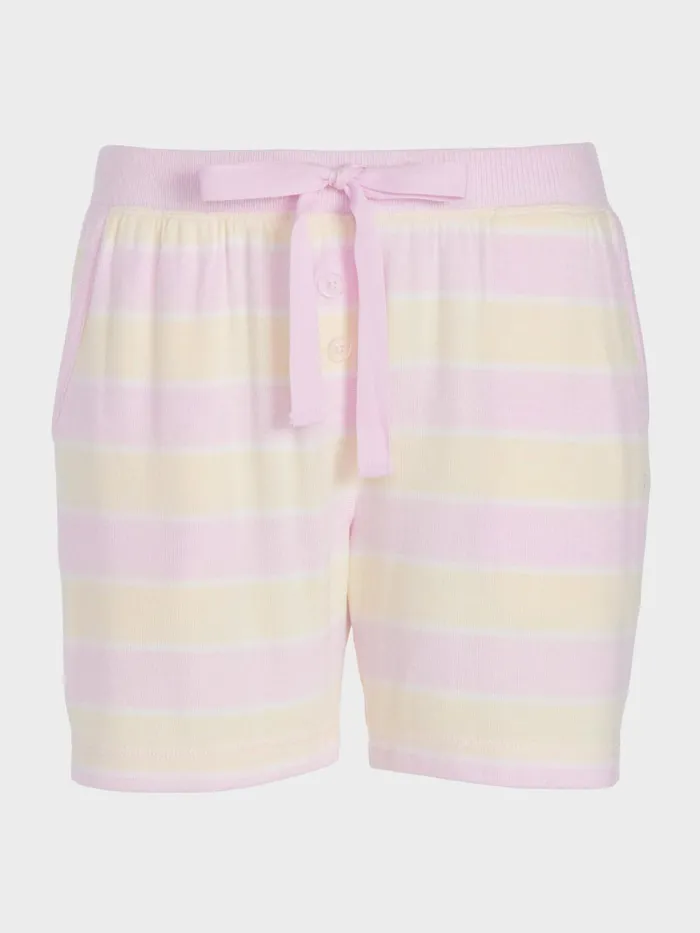 Women Pastel Fuzzy Long Short Multi Peter Alexander Shorts