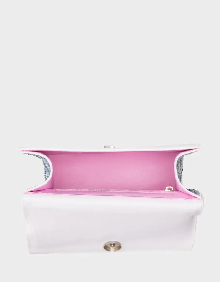 Women PEARL TOILE CONVERTIBLE BAG BLUEMULTI Betsey Johnson Women PEARL TOILE CONVERTIBLE BAG BLUEMULTI Betsey Johnson