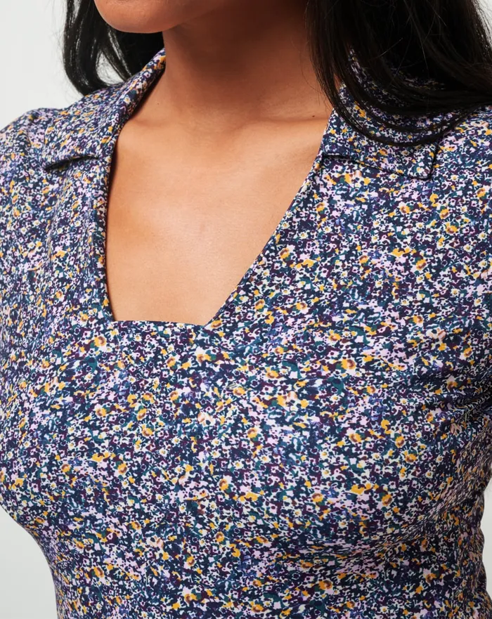 Women Polos TravisMathew WHERE IT COUNTS POLO Cream Multi