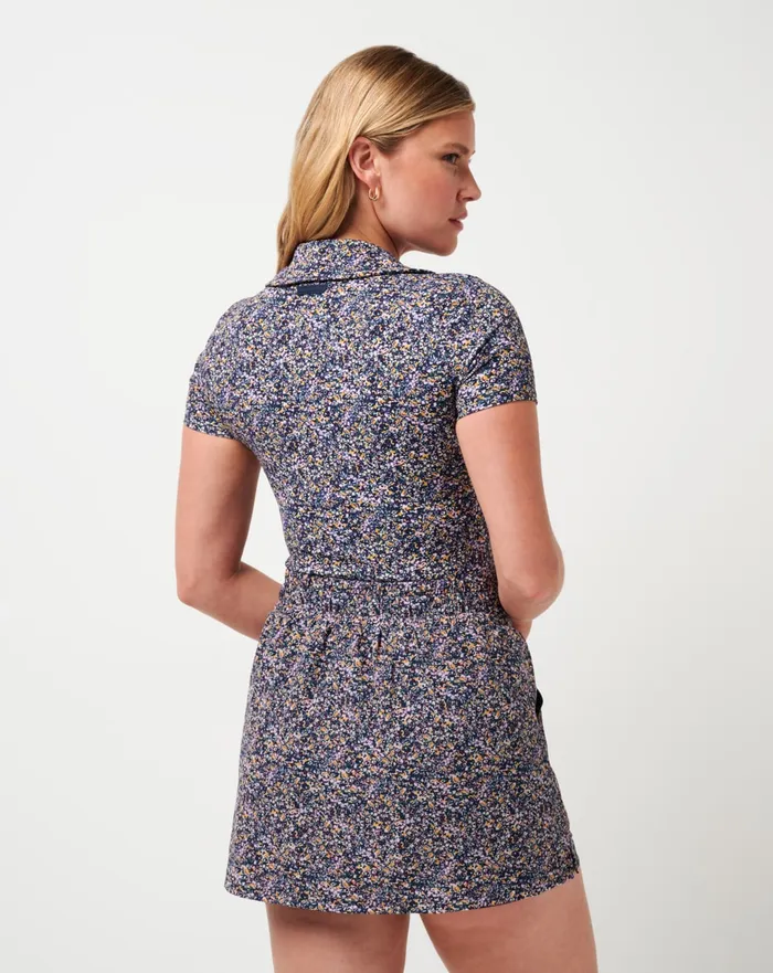 Women Polos TravisMathew WHERE IT COUNTS POLO Cream Multi