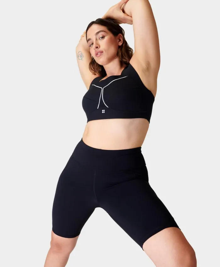Women Power 9034 Cycling Shorts Black Sweaty Betty Shorts Skirts