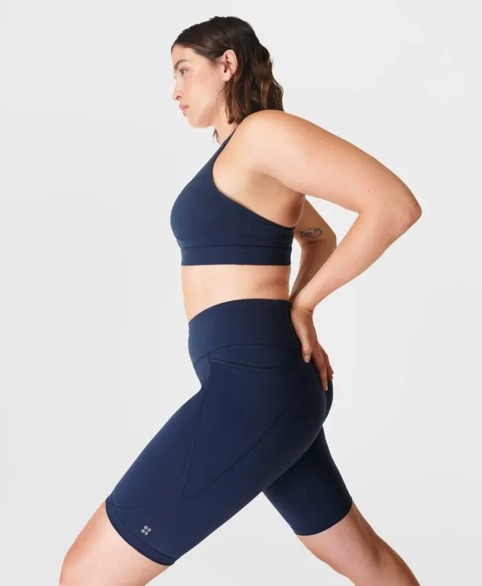 Women Power 9034 Cycling Shorts Navy Blue Sweaty Betty Shorts Skirts