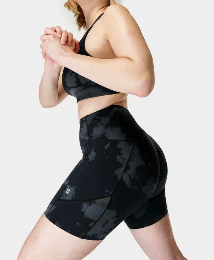 Women Power Ultrasculpt High Waist 6 Black Fade Print Sweaty Betty Shorts Skirts Women Power Ultrasculpt High Waist 6 Black Fade Print Sweaty Betty Shorts Skirts