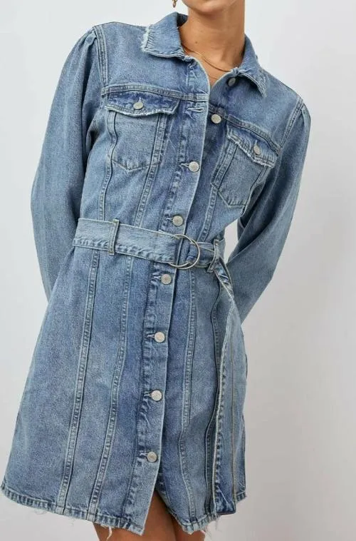 Women Rails Denim Griffith Dress Indigo Charm