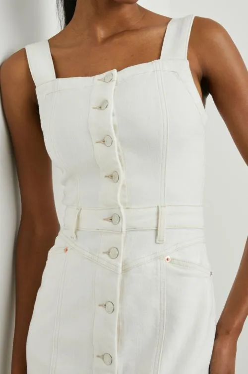 Women Rails Denim Malibu Dress Vintage Ecru Women Rails Denim Malibu Dress Vintage Ecru