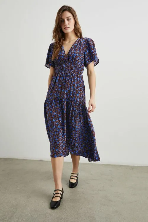 Women Rails Dresses and Rompers Adelaide Dress Russet Camellia Women Rails Dresses and Rompers Adelaide Dress Russet Camellia